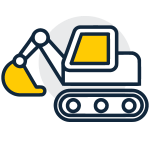 Icon für den Tiefbau